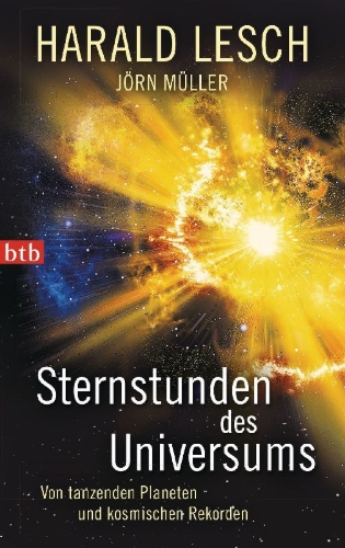 Buchcover und Innenansicht für das Buch: Sternstunden des Universums