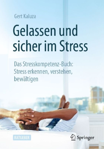 Buchcover und Innenansicht für das Buch: Gelassen und sicher im Stress