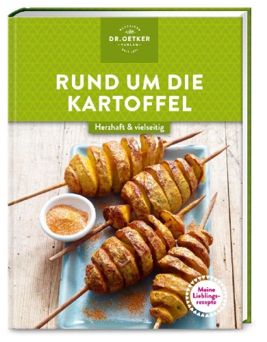 Buchcover und Innenansicht für das Buch: Meine Lieblingsrezepte: Rund um die Kartoffel