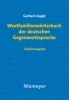 Buchcover und Innenansicht für das Buch: Wortfamilienwörterbuch der deutschen Gegenwartssprache