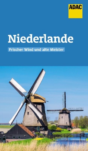 Buchcover und Innenansicht für das Buch: ADAC Reiseführer Niederlande