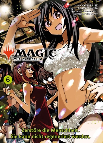 Buchcover und Innenansicht für das Buch: Magic: The Gathering - Zerstöre die Menschheit. Sie kann nicht regeneriert werden. 06