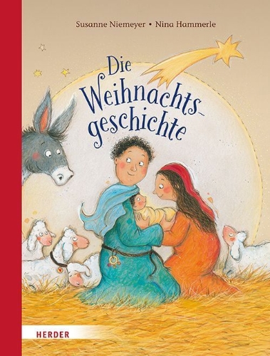 Buchcover und Innenansicht für das Buch: Die Weihnachtsgeschichte