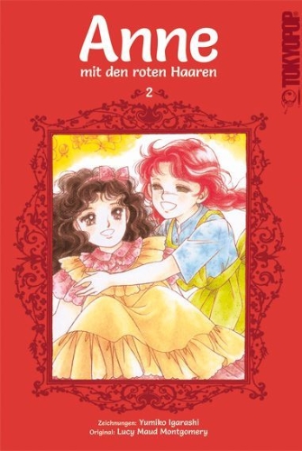 Buchcover und Innenansicht für das Buch: Anne mit den roten Haaren 02
