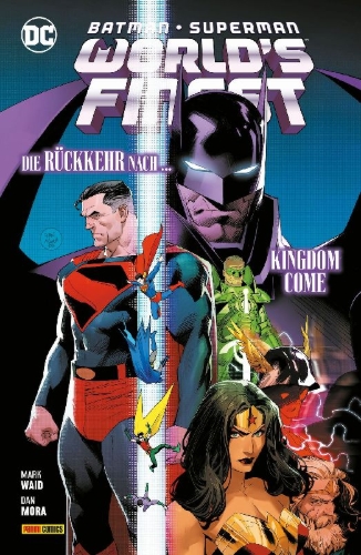 Buchcover und Innenansicht für das Buch: Batman/Superman: World's finest