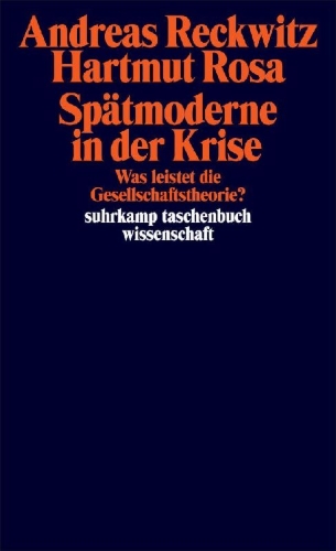 Buchcover und Innenansicht für das Buch: Spätmoderne in der Krise