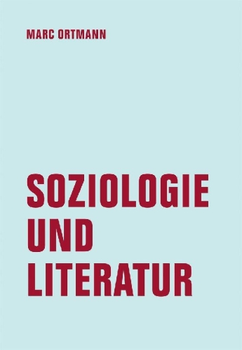 Buchcover und Innenansicht für das Buch: Sozilogie und Literatur