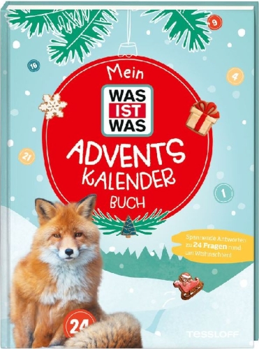 Buchcover und Innenansicht für das Buch: Mein WAS IST WAS Adventskalenderbuch 3