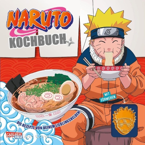 Buchcover und Innenansicht für das Buch: La Cuisine de Naruto