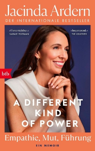 Buchcover und Innenansicht für das Buch: A Different Kind of Power