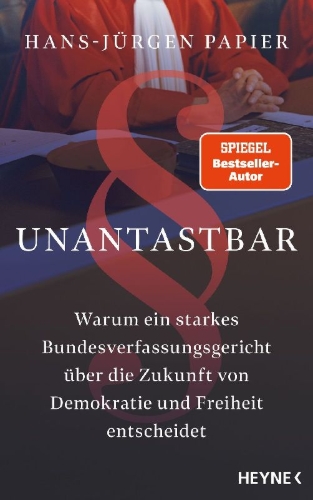 Buchcover und Innenansicht für das Buch: Unantastbar
