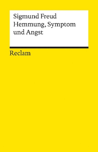 Buchcover und Innenansicht für das Buch: Hemmung, Symptom und Angst