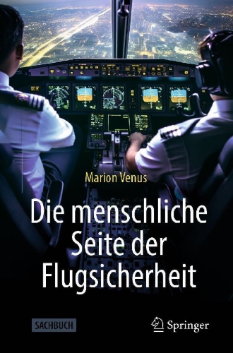 Buchcover und Innenansicht für das Buch: Die menschliche Seite der Flugsicherheit