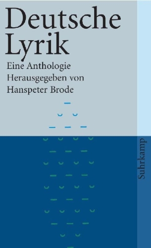 Buchcover und Innenansicht für das Buch: Deutsche Lyrik