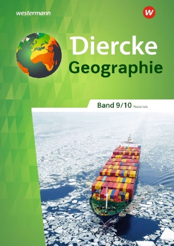 Buchcover und Innenansicht für das Buch: Diercke Geographie 9 / 10. Schulbuch. Für Realschulen in Baden-Württemberg