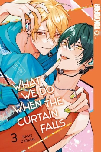 Buchcover und Innenansicht für das Buch: What We Do When the Curtain Falls 03
