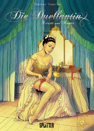 Buchcover und Innenansicht für das Buch: La Duelliste 02
