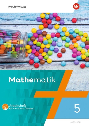 Buchcover und Innenansicht für das Buch: Mathematik - Ausgabe N 2020 Arbeitsheft 5 mit interaktiven Übungen
