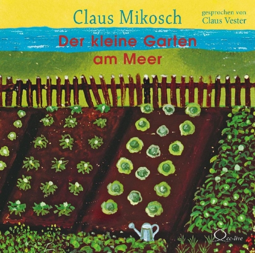 Buchcover und Innenansicht für das Buch: Der kleine Garten am Meer