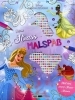 Buchcover und Innenansicht für das Buch: Disney Prinzessin: Mein Strass-Malbuch