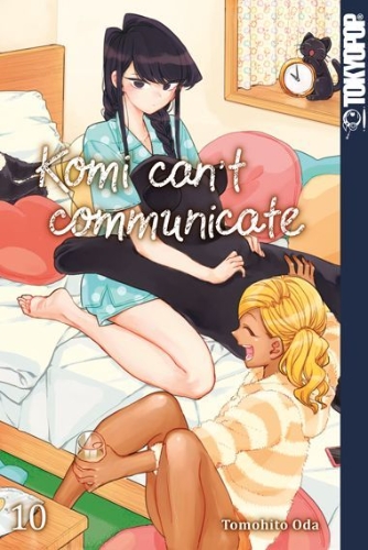 Buchcover und Innenansicht für das Buch: Komi can't communicate 10