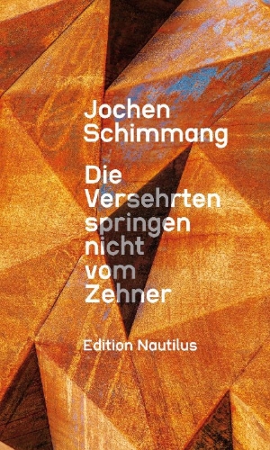 Buchcover und Innenansicht für das Buch: Die Versehrten springen nicht vom Zehner