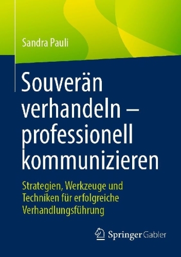 Buchcover und Innenansicht für das Buch: Souverän verhandeln - professionell kommunizieren