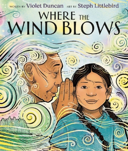 Buchcover und Innenansicht für das Buch: Where the Wind Blows
