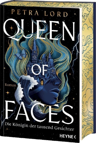 Buchcover und Innenansicht für das Buch: Queen of Faces Book 1