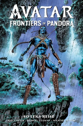 Buchcover und Innenansicht für das Buch: Avatar: Frontiers of Pandora