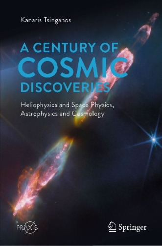 Buchcover und Innenansicht für das Buch: A Century of Cosmic Discoveries