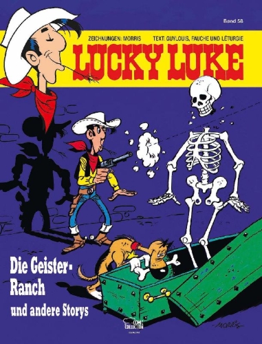 Buchcover und Innenansicht für das Buch: Lucky Luke 26: Le ranch maudit