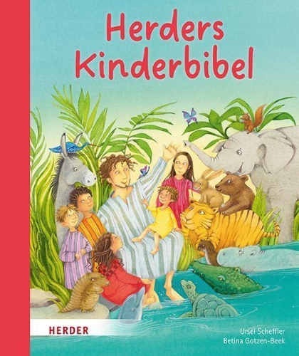 Buchcover und Innenansicht für das Buch: Herders Kinderbibel