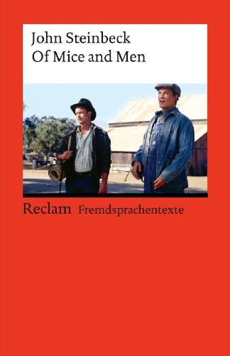Buchcover und Innenansicht für das Buch: Of Mice and Men