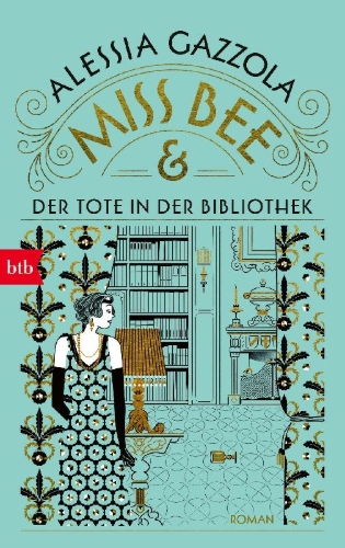 Buchcover und Innenansicht für das Buch: Miss Bee & Il cadavere in biblioteca