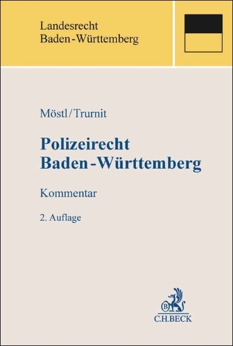 Buchcover und Innenansicht für das Buch: Polizeirecht Baden-Württemberg