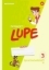 Buchcover und Innenansicht für das Buch: PASSWORT LUPE. Spracharbeitsheft 3 A und B