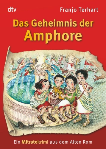 Buchcover und Innenansicht für das Buch: Das Geheimnis der Amphore