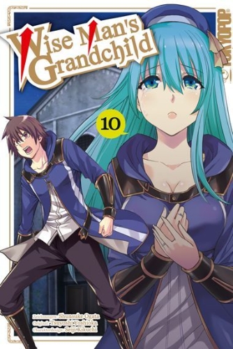 Buchcover und Innenansicht für das Buch: Wise Man's Grandchild 10