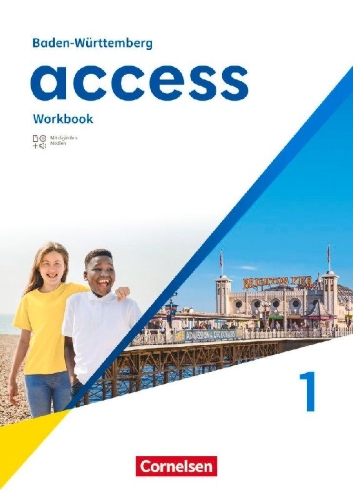 Buchcover und Innenansicht für das Buch: Access Band 1: 5. Schuljahr- Baden-Württemberg - Ausgabe 2025 - Workbook