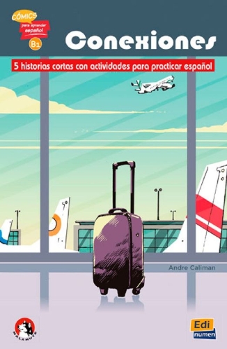 Buchcover und Innenansicht für das Buch: Spanisch-Lektüren SEK I / II. Comic Conexiones ab Klasse 6