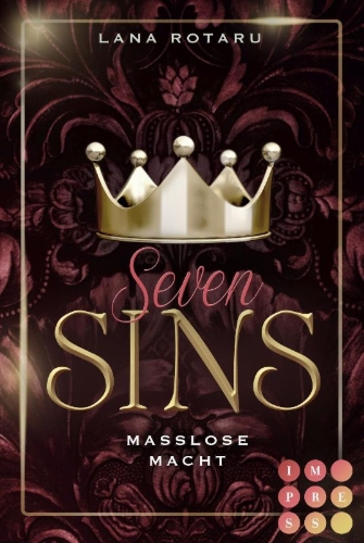 Buchcover und Innenansicht für das Buch: Seven Sins 6: Maßlose Macht 
