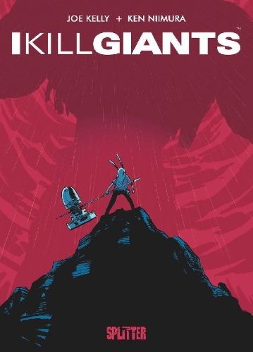 Buchcover und Innenansicht für das Buch: I Kill Giants
