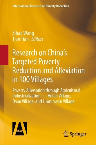 Buchcover und Innenansicht für das Buch: Research on China's Targeted Poverty Reduction and Alleviation in 100 Villages