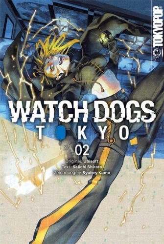 Buchcover und Innenansicht für das Buch: Watch Dogs Tokyo 02