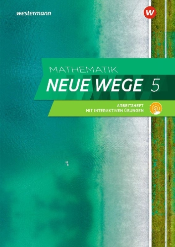 Buchcover und Innenansicht für das Buch: Mathematik Neue Wege SI 5. Arbeitsheft mit  interaktiven Übungen. Für Hamburg