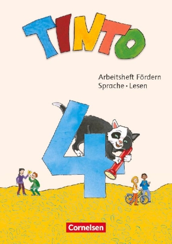 Buchcover und Innenansicht für das Buch: Tinto Sprachlesebuch4. Schuljahr - Arbeitsheft Fördern - Sprache und Lesen