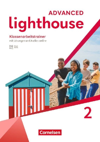 Buchcover und Innenansicht für das Buch: Lighthouse Band 2: 6. Schuljahr - Klassenarbeitstrainer mit Audios, Erklärfilmen und Lösungen