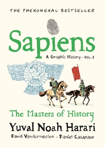 Buchcover und Innenansicht für das Buch: Sapiens A Graphic History, Volume 3