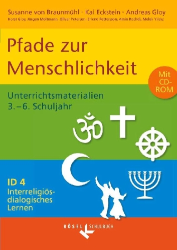 Buchcover und Innenansicht für das Buch: Interreligiös-dialogisches Lernen ID 04. Pfade zur Menschlichkeit